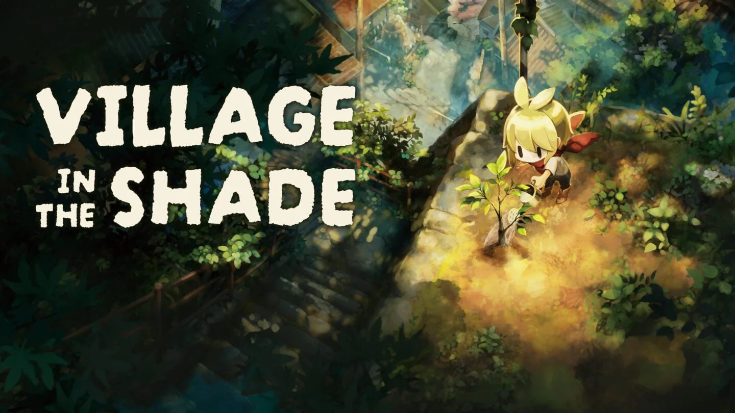 The key art for Village in the Shade.