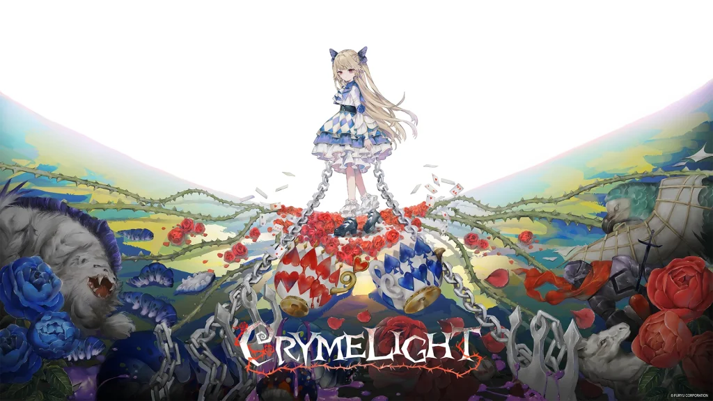 The key art for CRYMELIGHT.