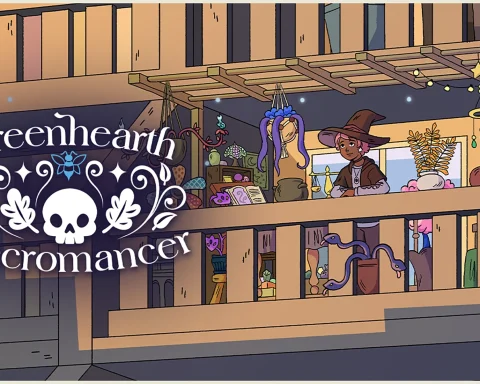 The key art for Greenhearth Necromancer.