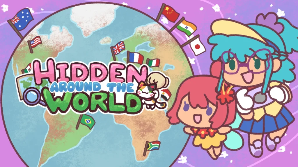 The key art for Hidden Around the World.
