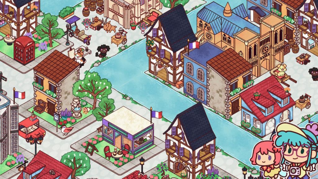 A screenshot of one city from Hidden Around the World.