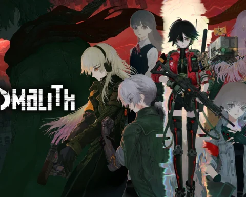 The key art for ANOMALITH.