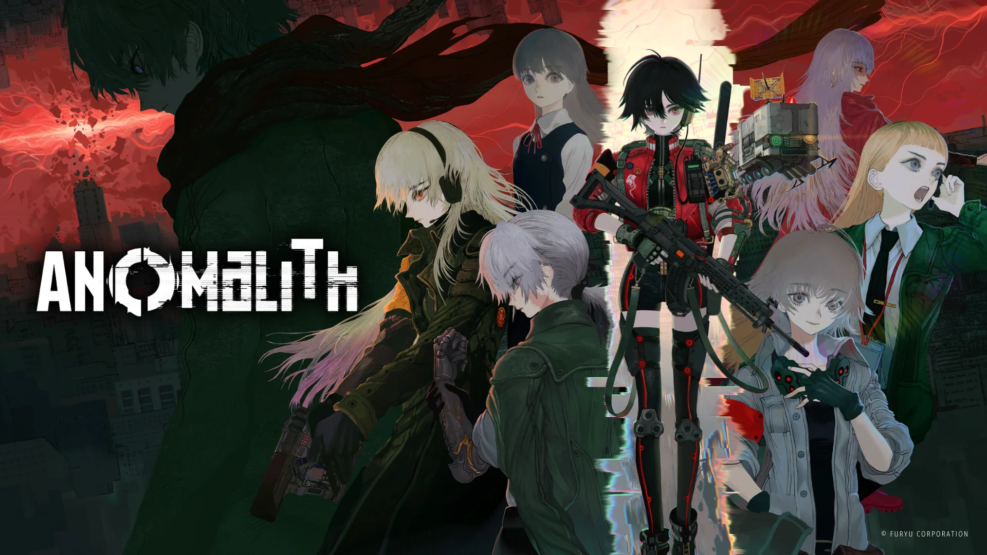 The key art for ANOMALITH.