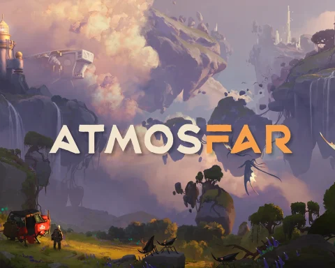 The key art for ATMOSFAR.