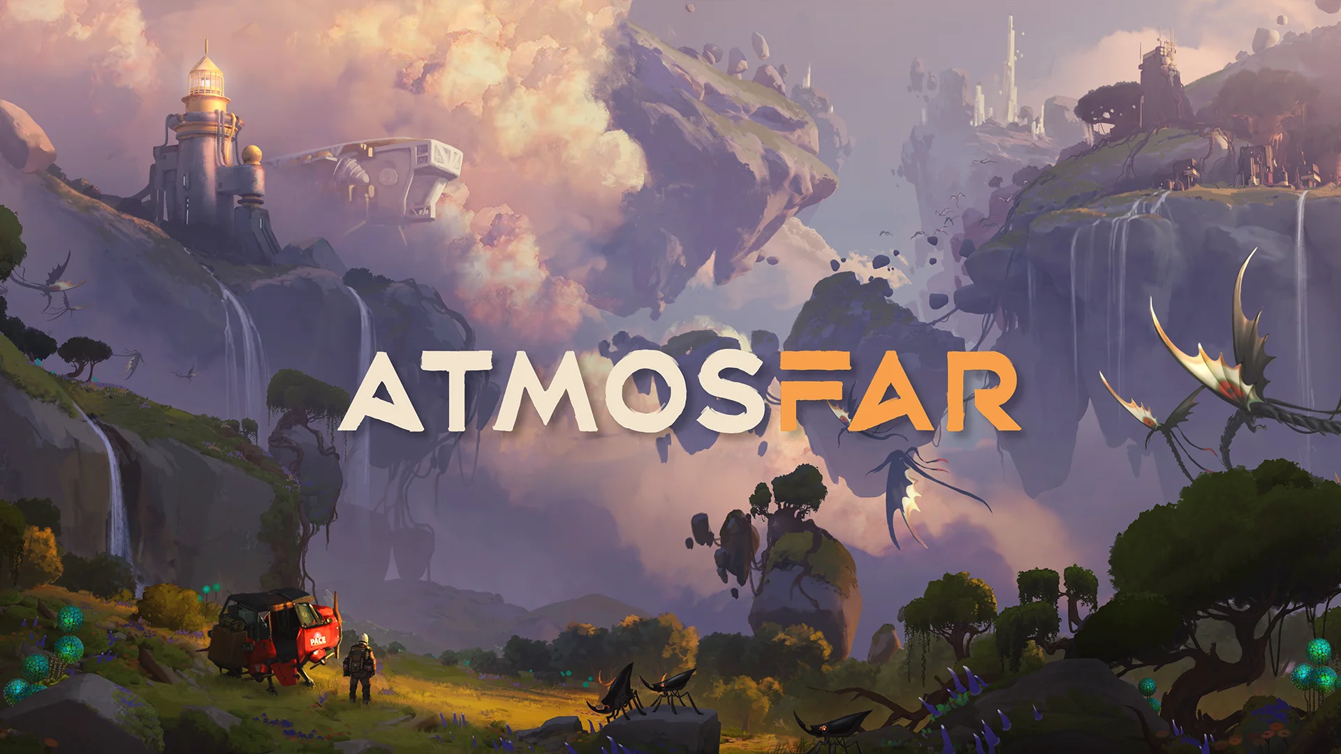 The key art for ATMOSFAR.