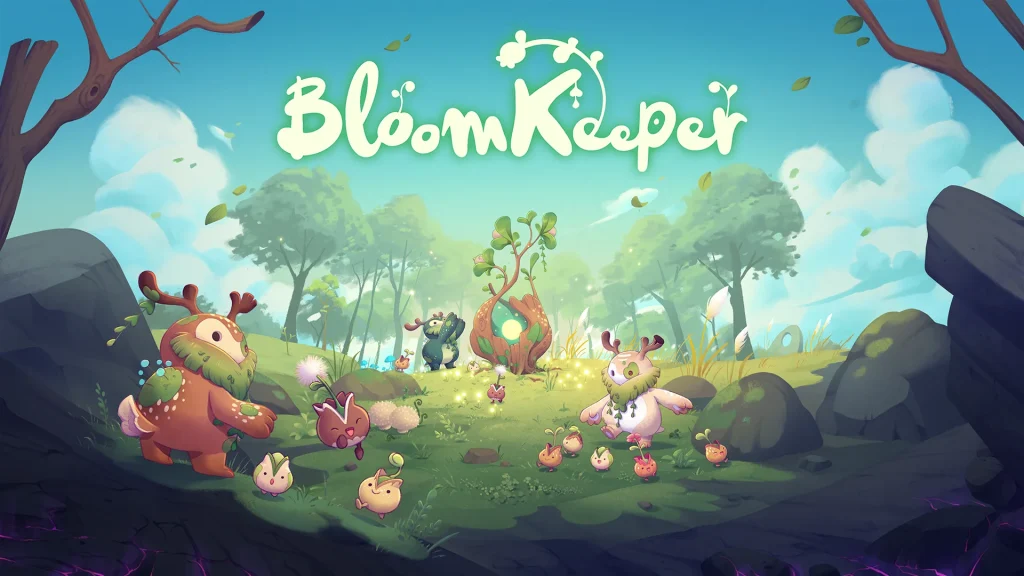 The key art for BloomKeeper.