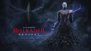 The key art for Clive Barker’s Hellraiser: Revival.