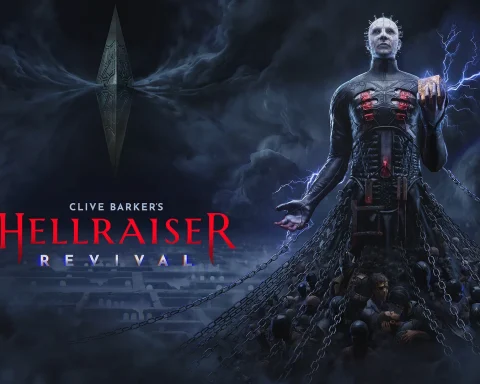 The key art for Clive Barker’s Hellraiser: Revival.