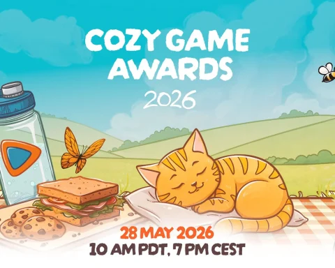 The artwork for the Cozy Game Awards Showcase 2026.