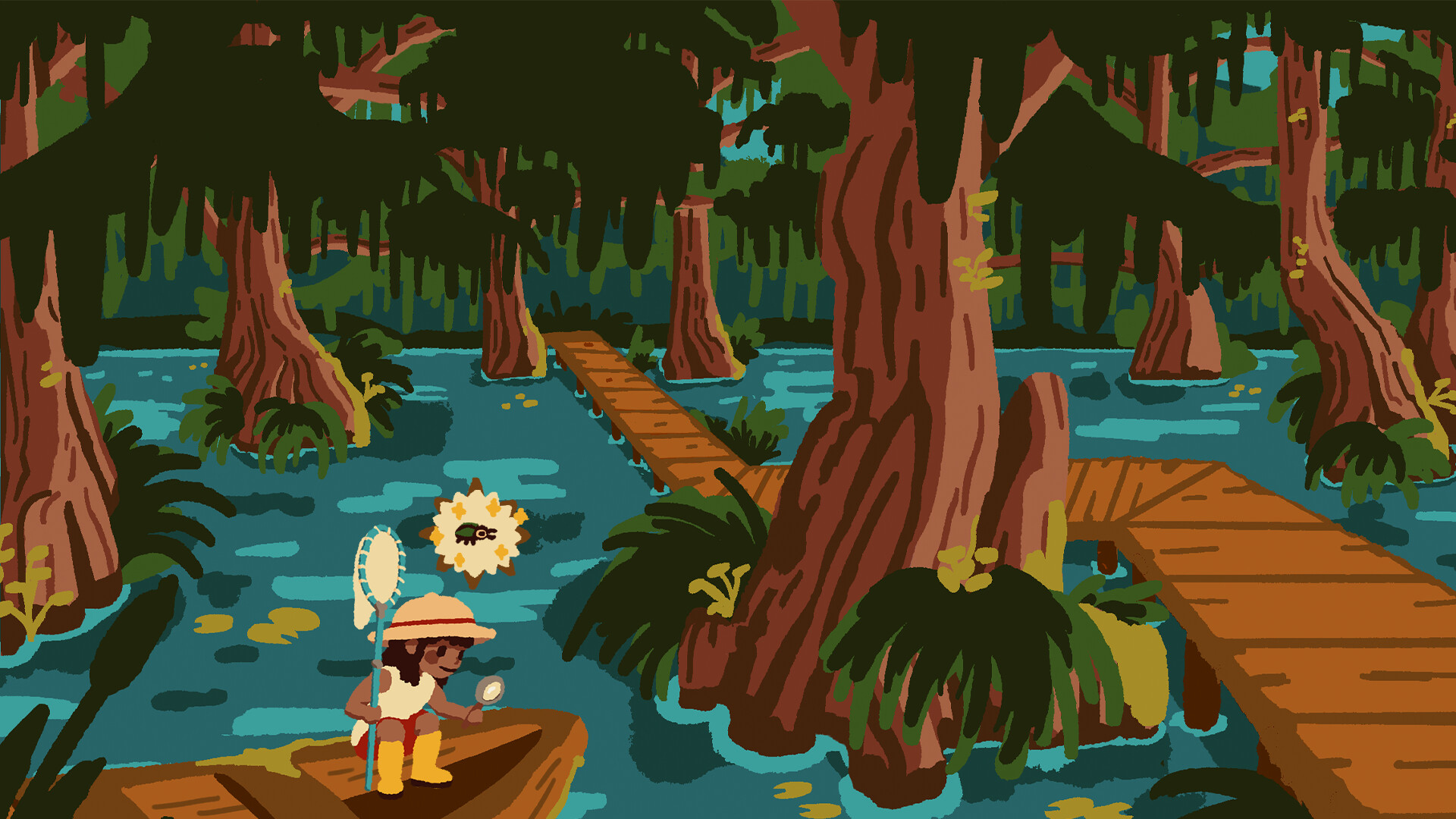A screenshot from Kabuto Park.