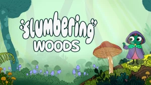 The key art for Slumbering Woods.