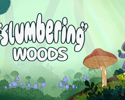 The key art for Slumbering Woods.