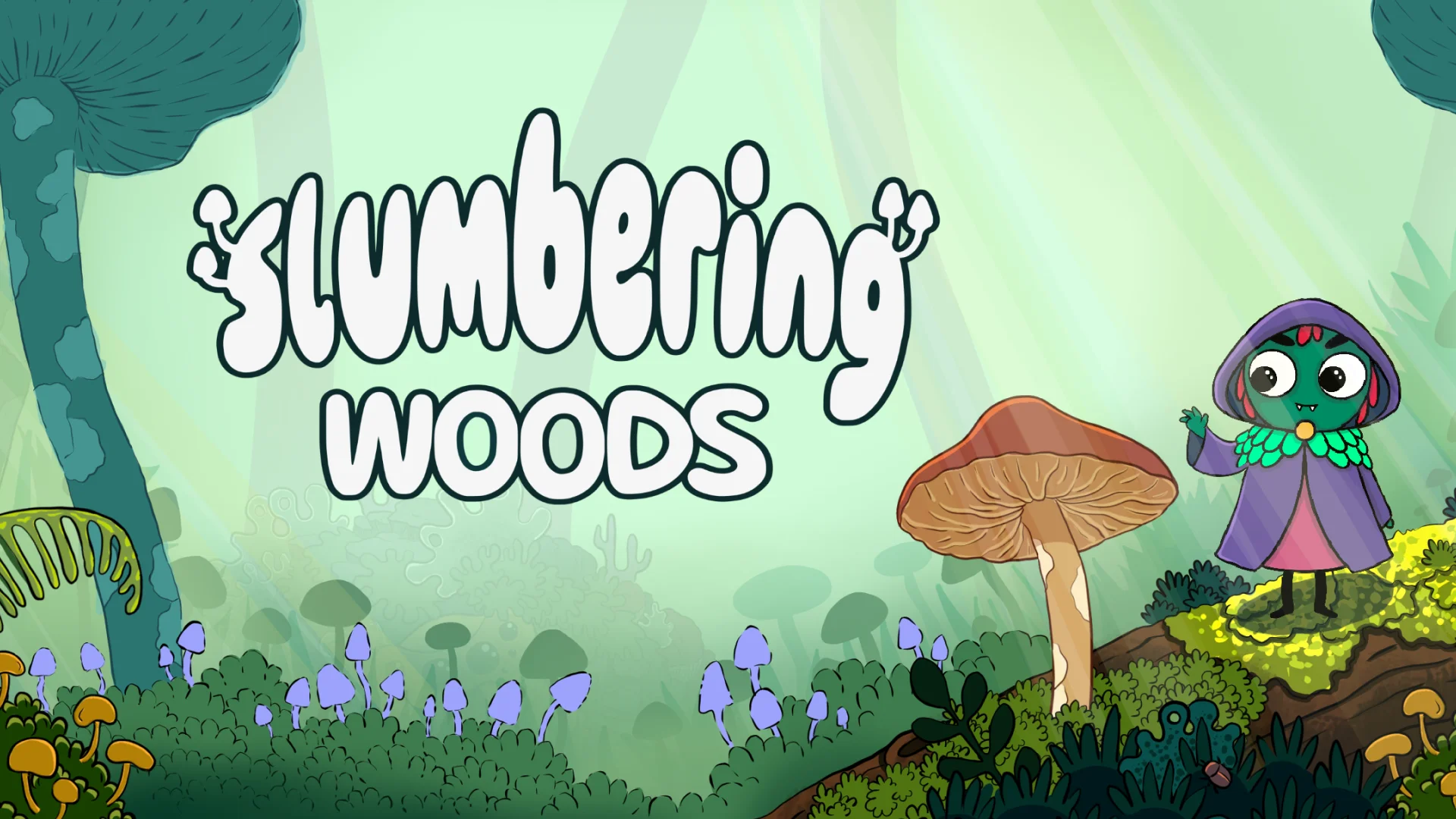 The key art for Slumbering Woods.