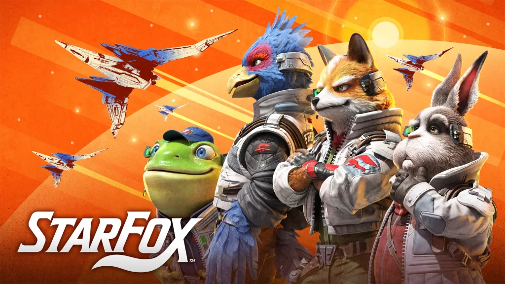 The key art for Star Fox.