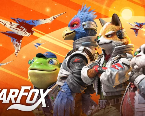 The key art for Star Fox.