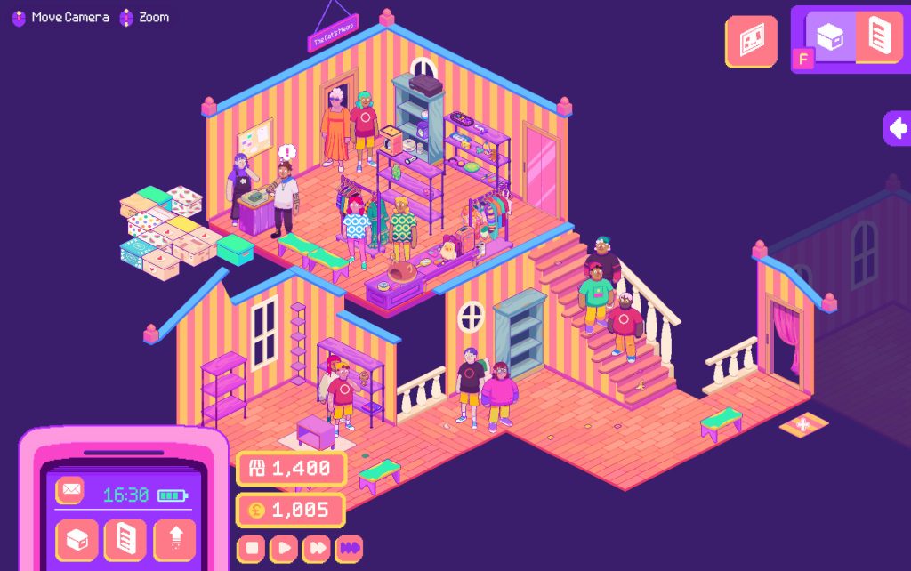 A screenshot from Thrifty Business.