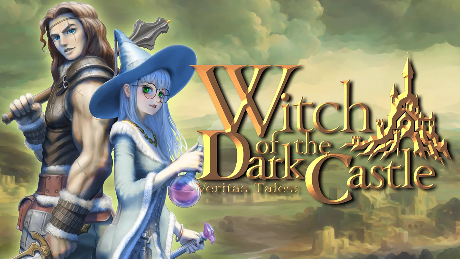 The key art for Veritas Tales: Witch of the Dark Castle.