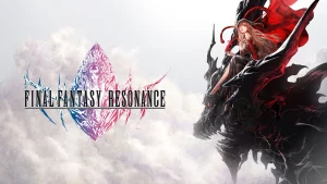 The key art and logo for Final Fantasy Resonance.