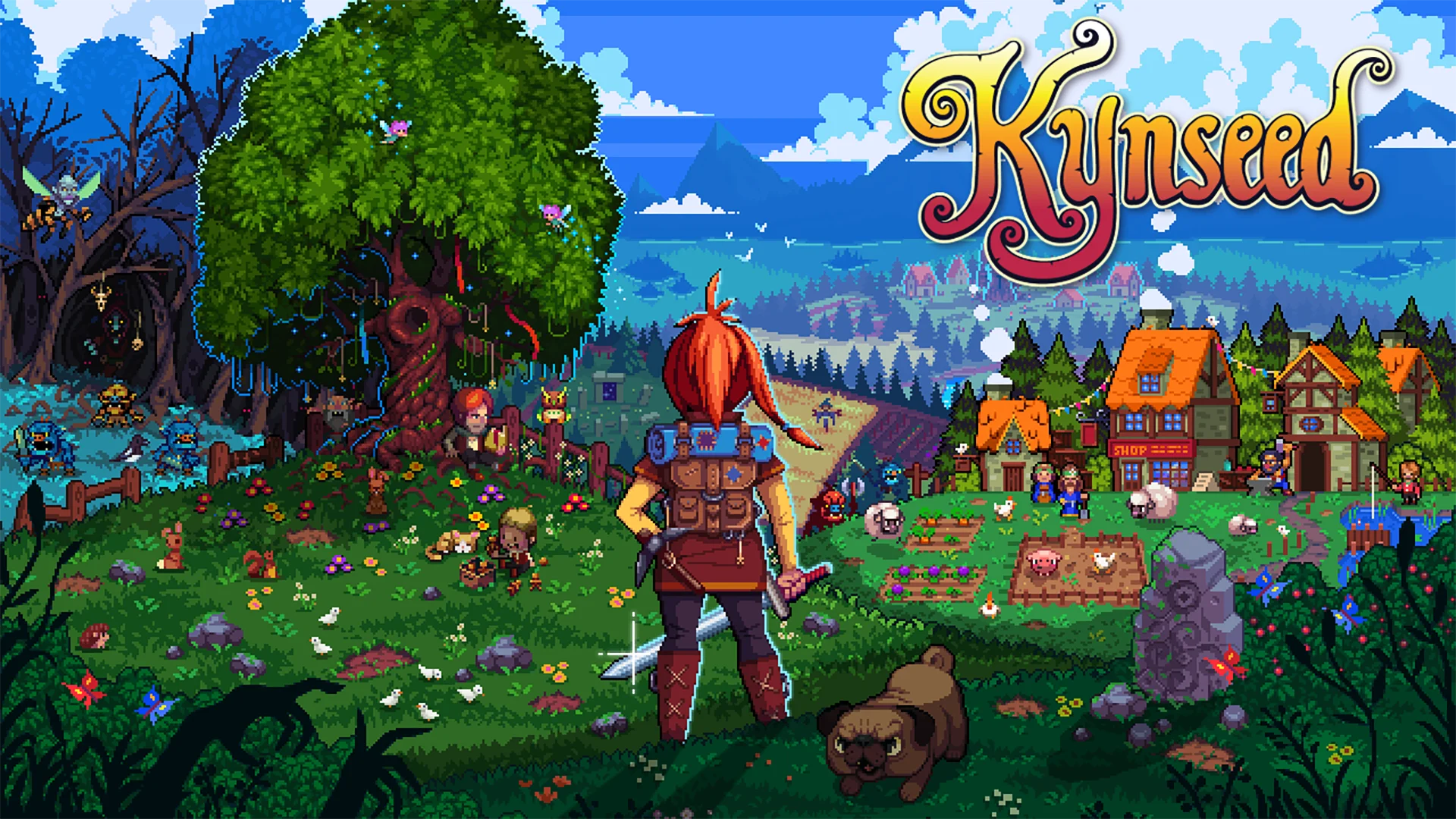The key art for Kynseed.