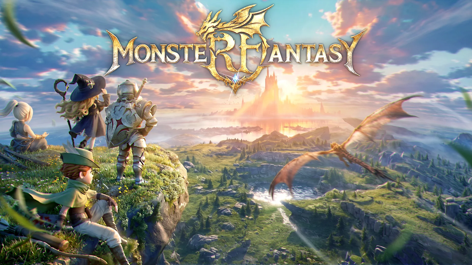The key art for Monster Fantasy.