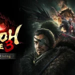 The key art for Nioh 3's Hell Rising DLC.