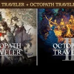 The key art for the Octopath Traveler I + II bundle.