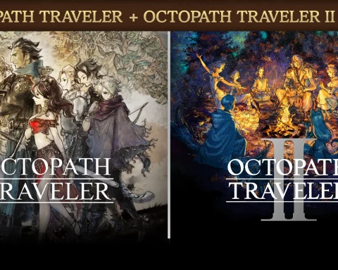 The key art for the Octopath Traveler I + II bundle.