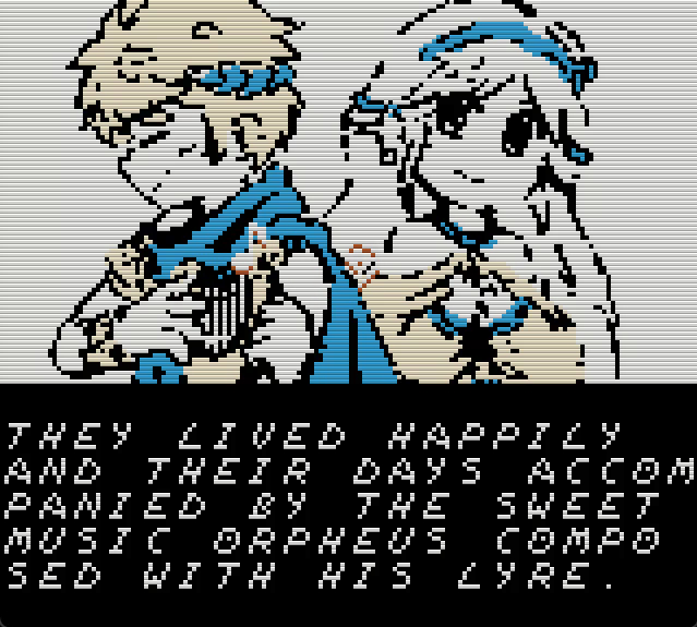 A screenshot from Orpheus: To Hell and Back.