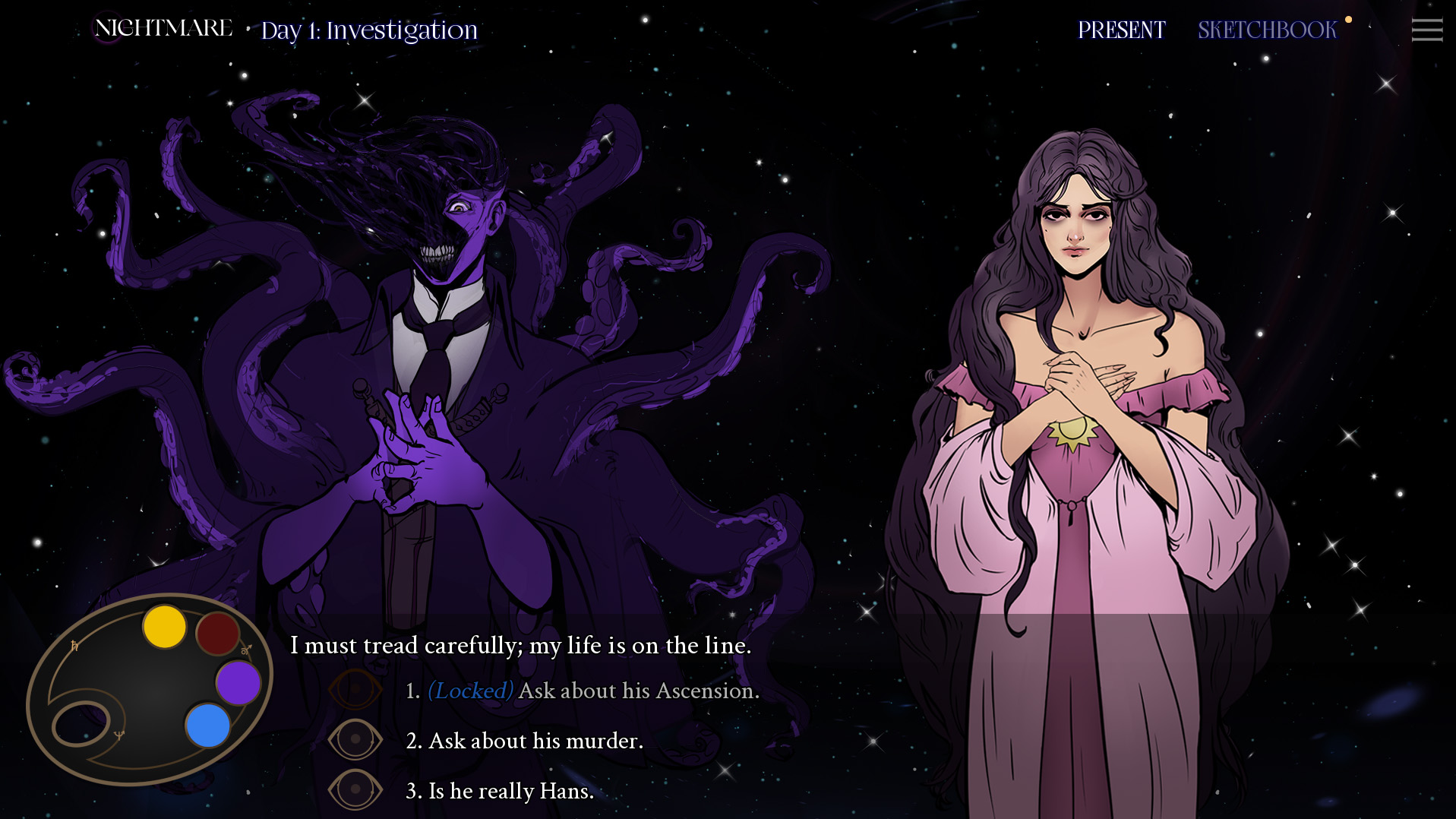 A screenshot from STARCULT.