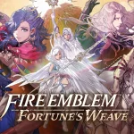 The key art for Fire Emblem: Fortune’s Weave.