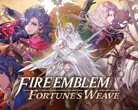The key art for Fire Emblem: Fortune’s Weave.