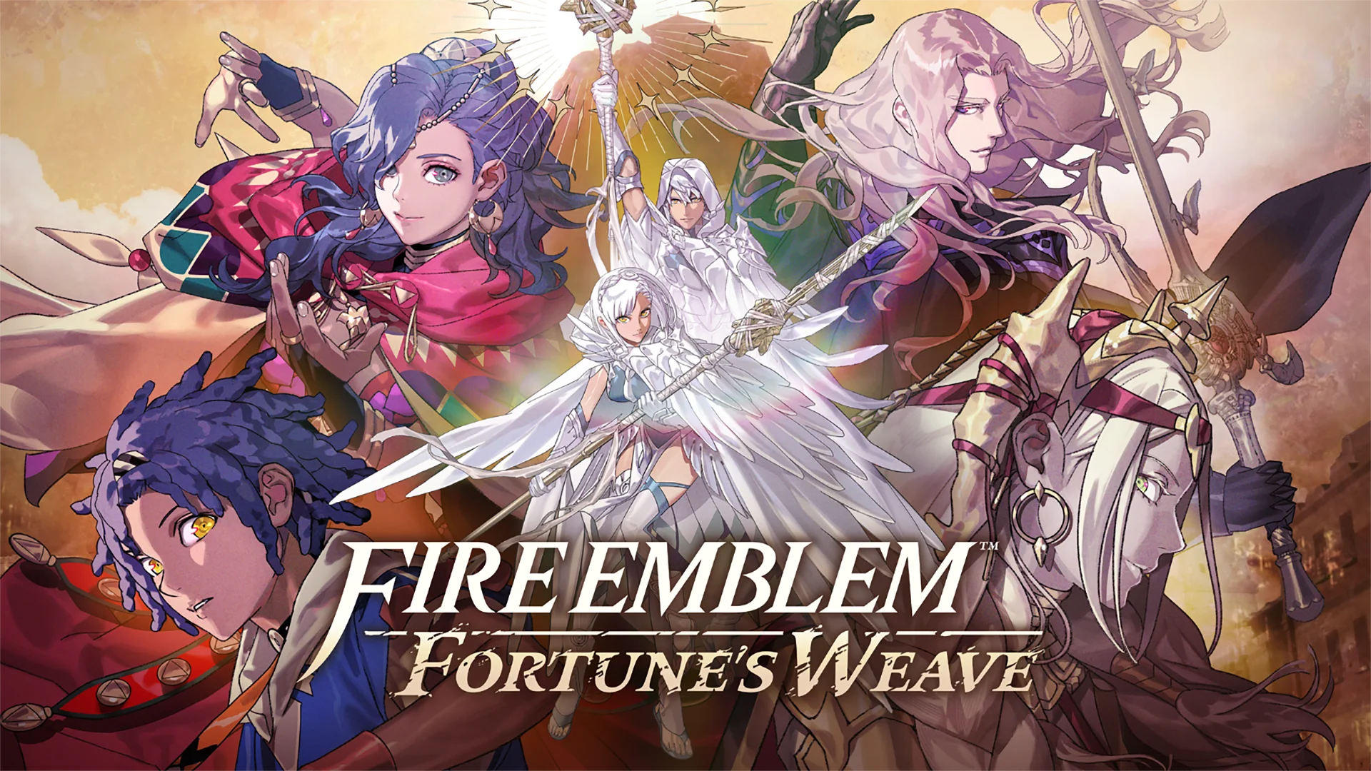 The key art for Fire Emblem: Fortune’s Weave.