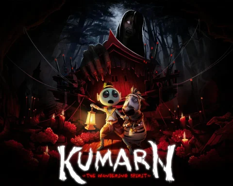 The key art for Kumarn: The Wandering Spirit.