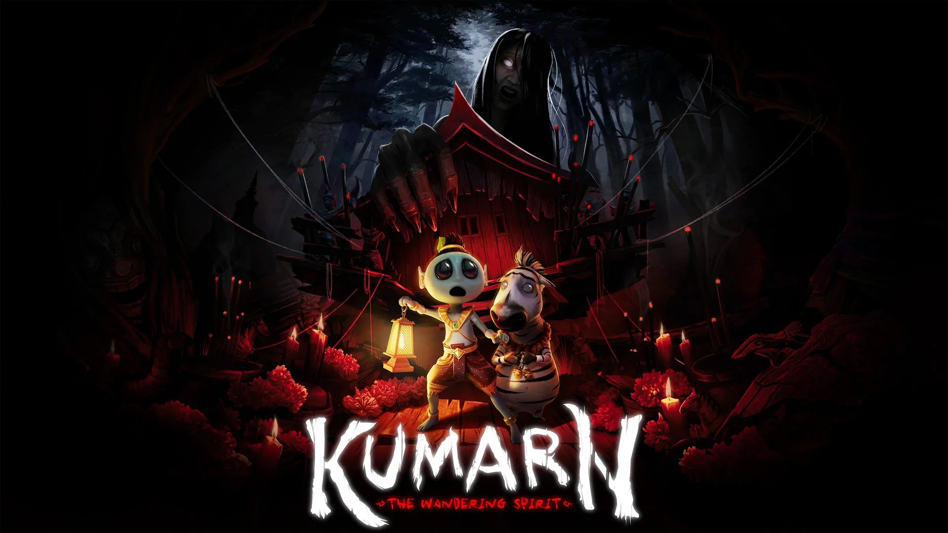 The key art for Kumarn: The Wandering Spirit.