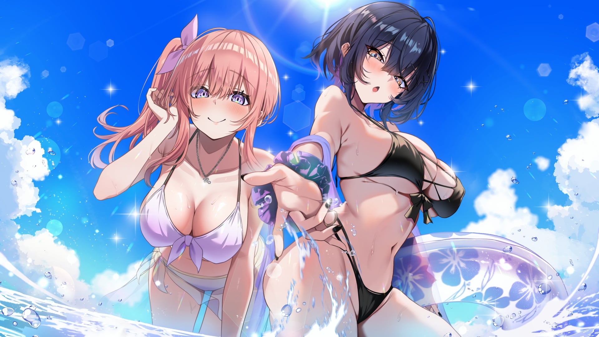 A screenshot from Sugar Lies, released alongside its announcement.