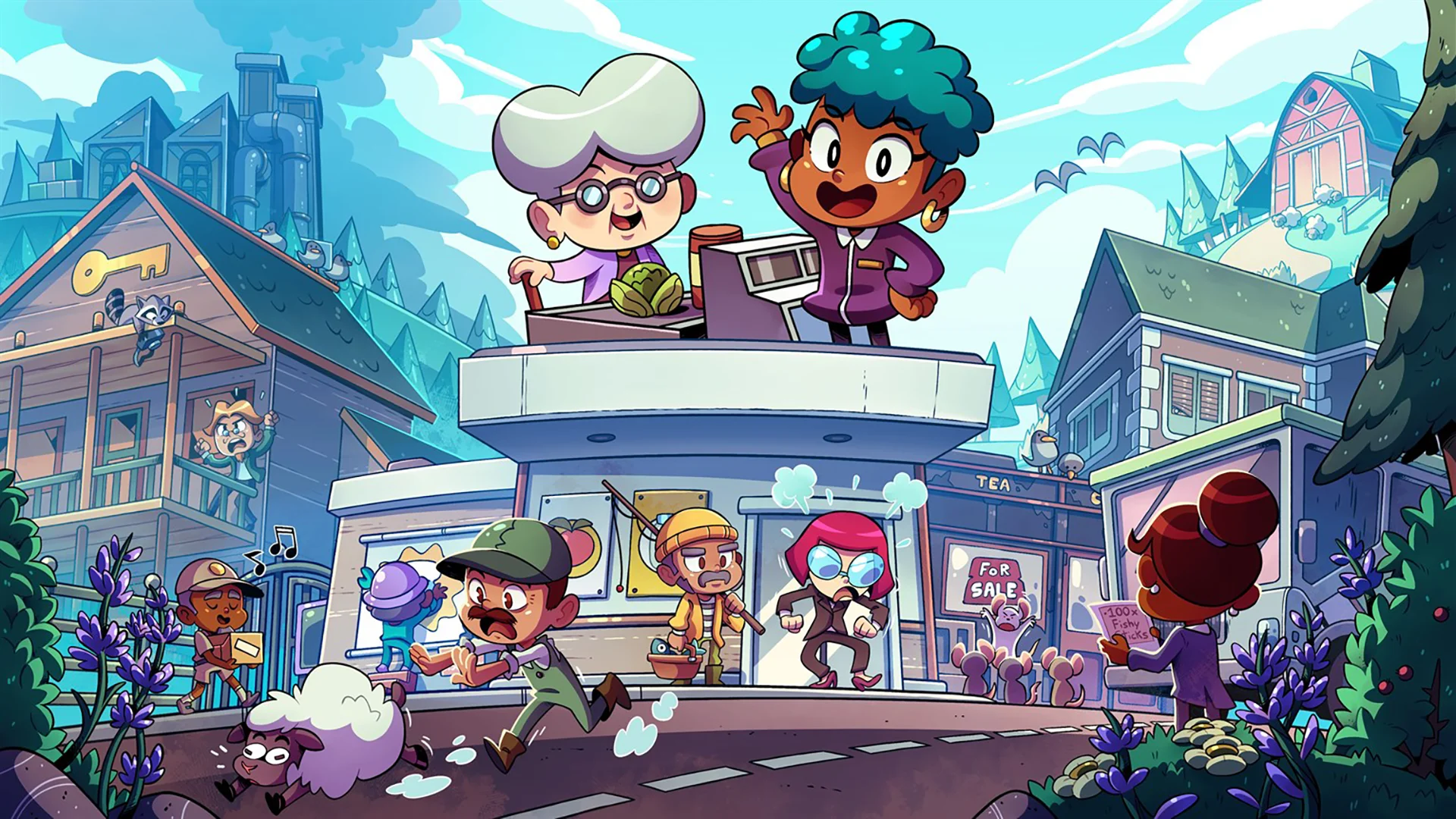 The key art for Discounty.