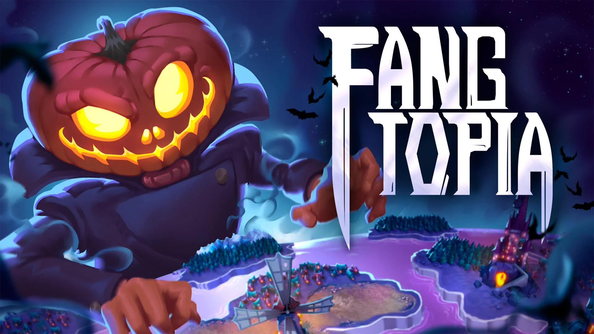 The key art for Fangtopia.