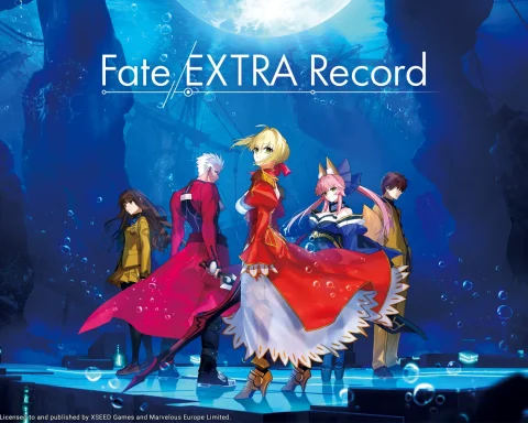 The key art for Fate/EXTRA Record.