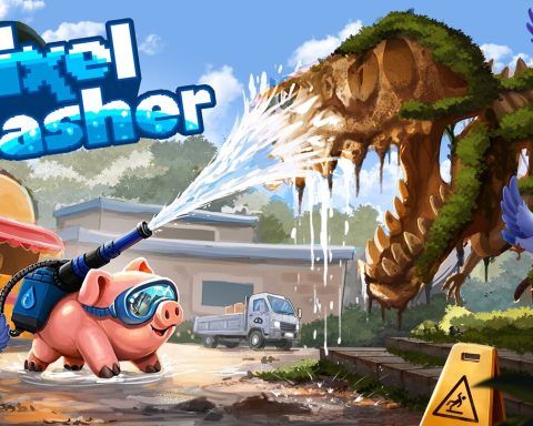 The key art for Pixel Washer.