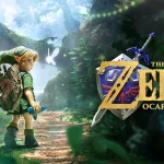The key art for The Legend of Zelda: Ocarina of Time remake.