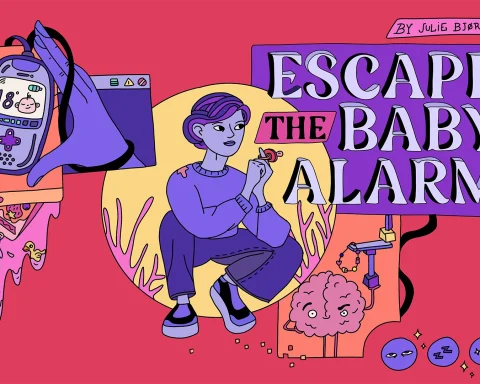The key art for Escape the Baby Alarm.
