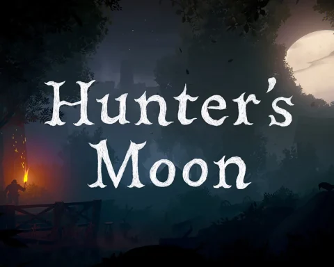 The key art for Hunter's Moon.