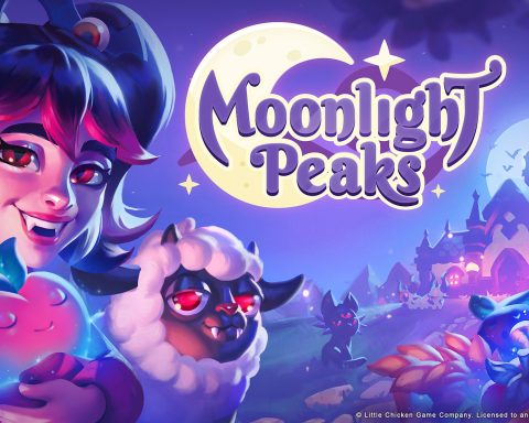 The key visual for Moonlight Peaks on PS5.